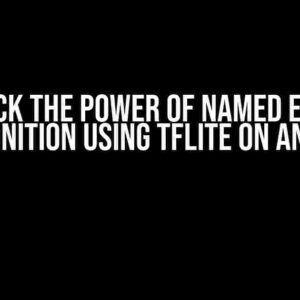 Unlock the Power of Named Entity Recognition using TFLite on Android